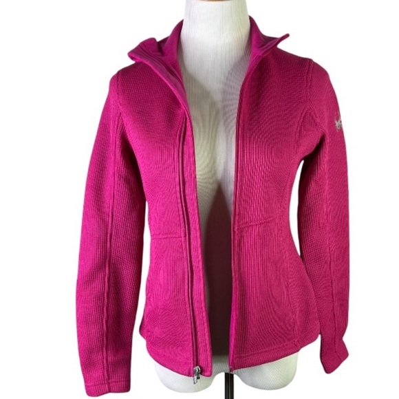Spyder Endure Full Zip Mid Layer Jacket Size Small
Pink Layering Fleece Lined - Picture 2 of 9